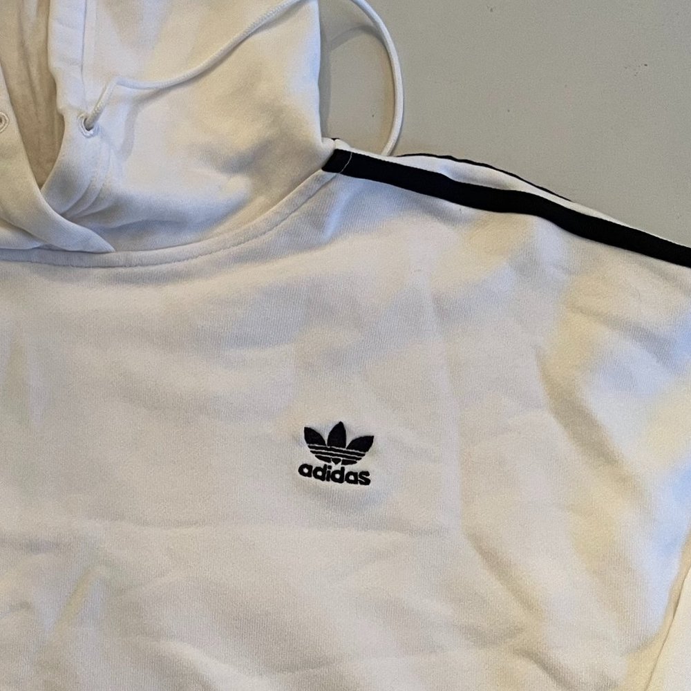 Adidas crop hoodie